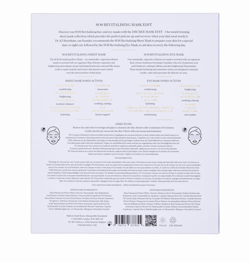 SOS Revitalising Mask Edit - The Decree