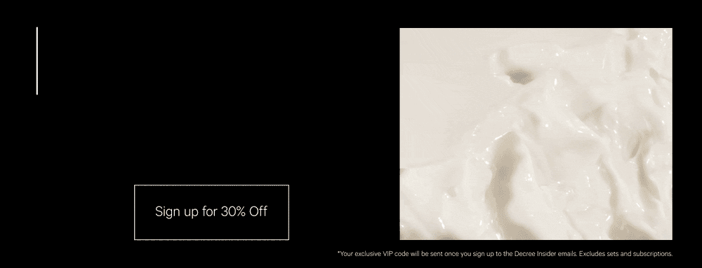 Shop 25% with DECREEBF25