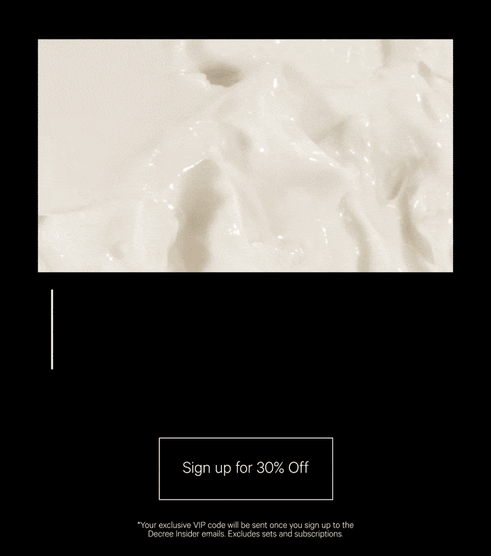 Shop 25% with DECREEBF25