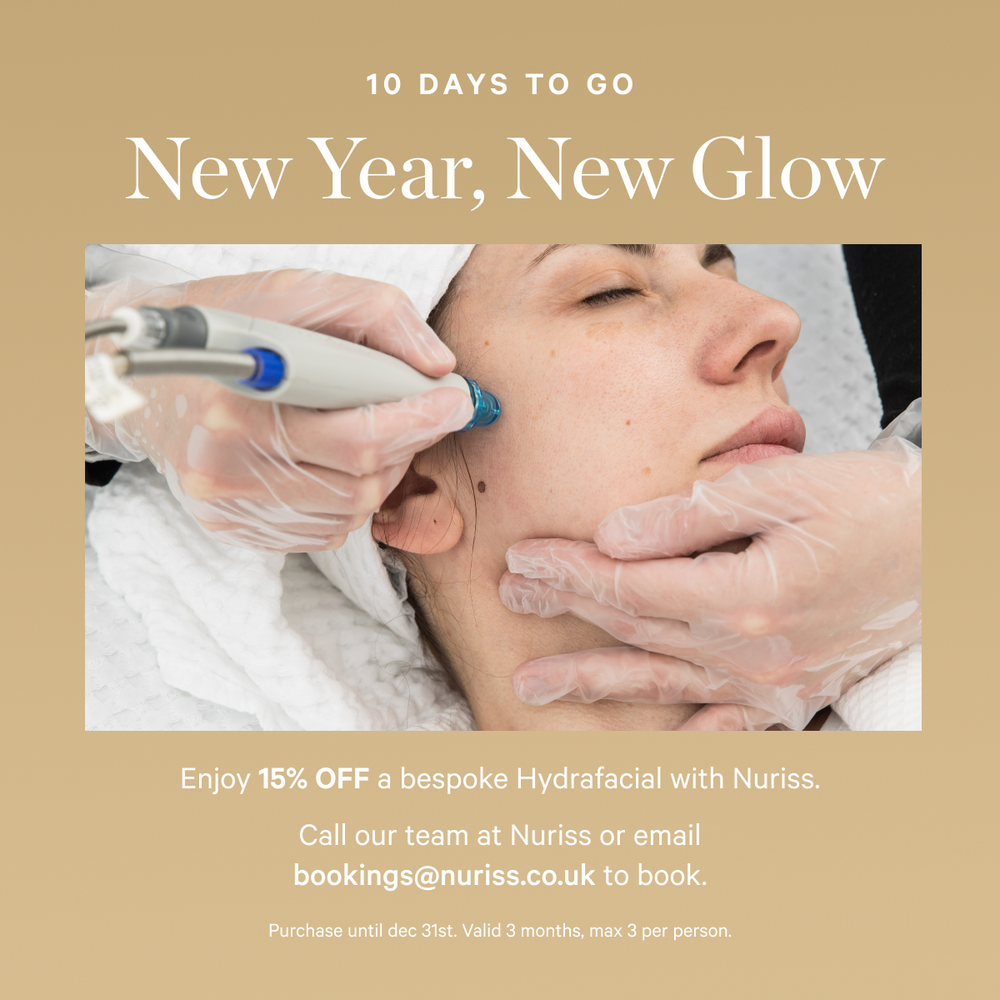 15% off hydrafacials at Nuriss